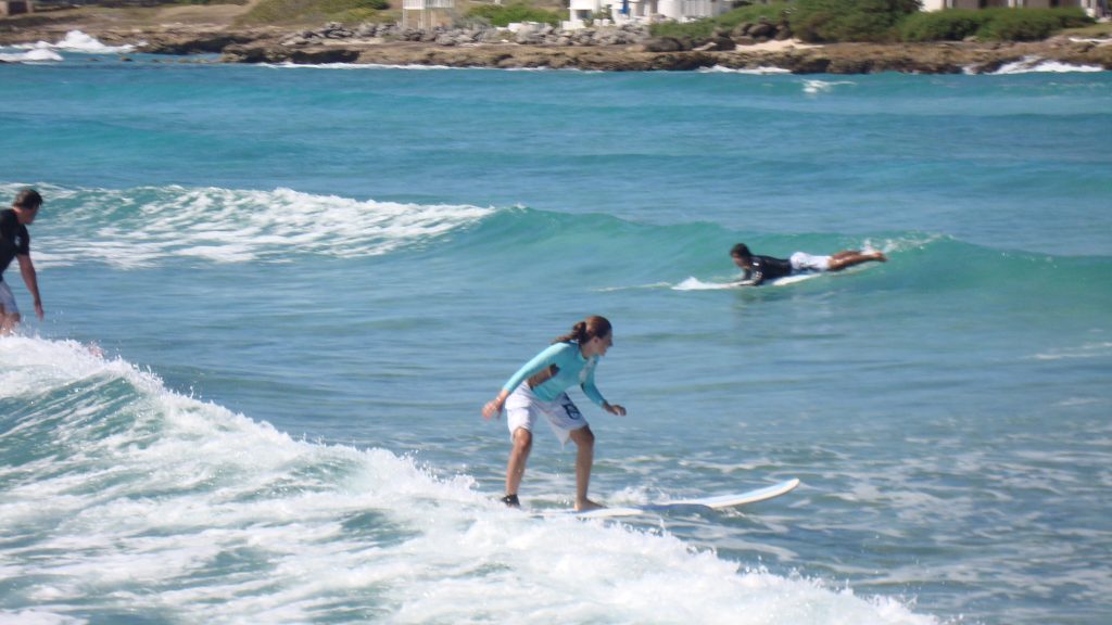 Surf lessons in Barbados
