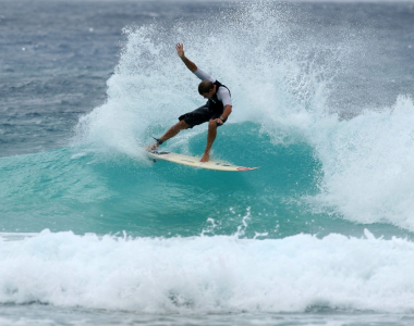 Surfing Brandons Barbados